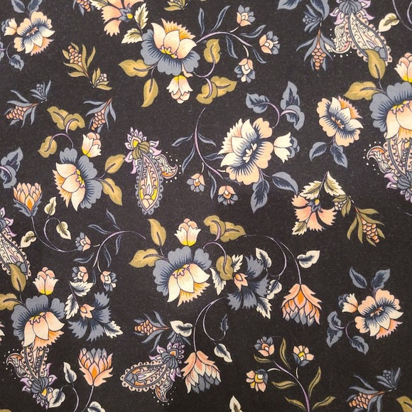 Floral Long Sleeved Top Shirt LOFT Large - Picture 4 of 6